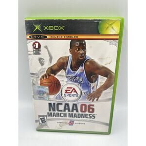NCAA March Madness 06 (Original OG Xbox, 2005) Complete w/ Manual CIB Tested